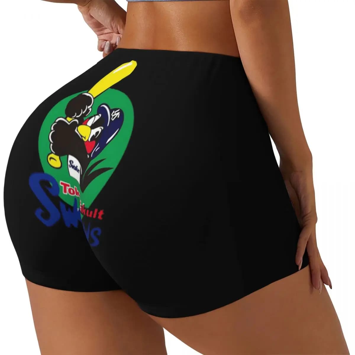 Tailored racing shorts for women's gym workout Tokyo Yakult Swallows Yoga shorts for athletic volleyball bikers
