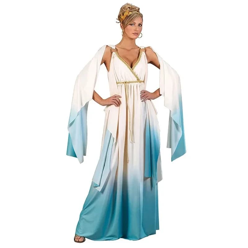 ▓ Abito Medievale Rinascimentale da Donna 2026, Costume Cosplay, Vestito Vittoriano Vintage con Fasce per Halloween, Carnevale, Fata Irela ▓ # ！1