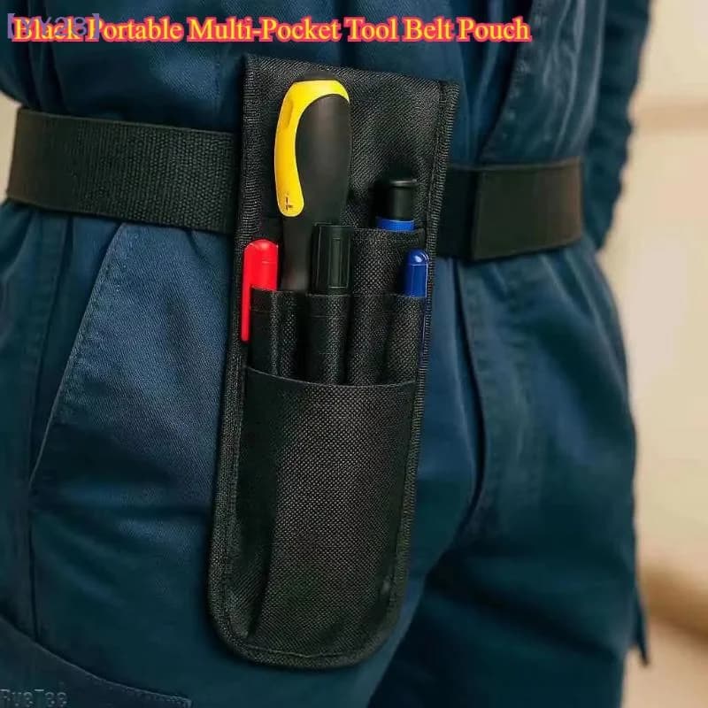 【YY28】NUOVA borsa portautensili multi-tasca in tessuto Oxford resistente per strumenti portatili da elettricista, organizer per penne e forbici, regalo {Y}