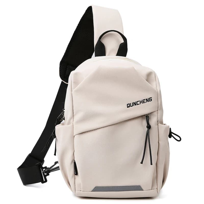 Borsa da petto da uomo Borsa a tracolla casual Borsa a tracolla laterale in nylon Borsa a tracolla sportiva da esterno per uomo che corre Zaino piccolo da ciclismo