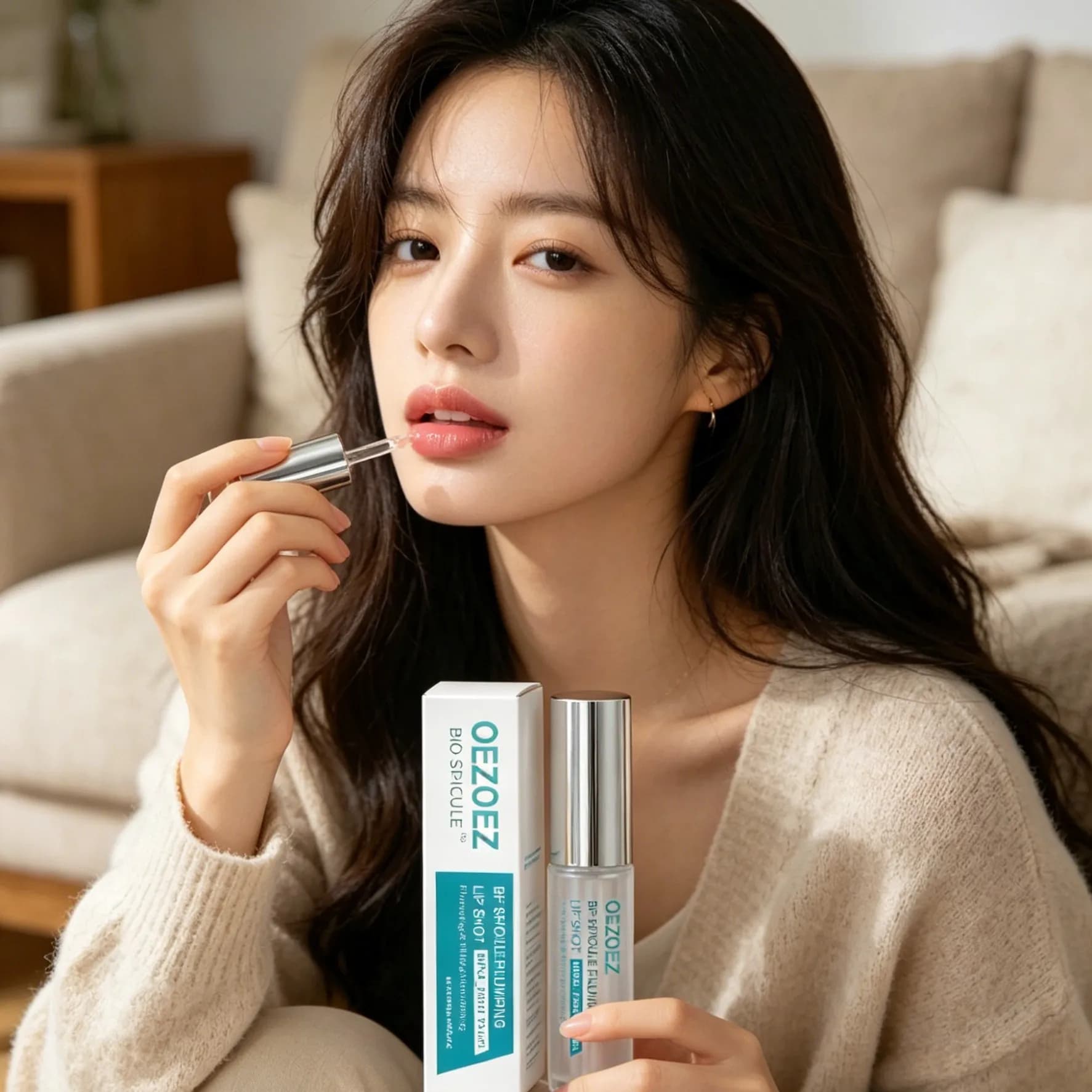 BP Spicule Plumping Lip Shot Long Lasting Moisturizing Lip Volumizing Serum Lip Skin Elasticity Enhancement Plumping Lip Gloss