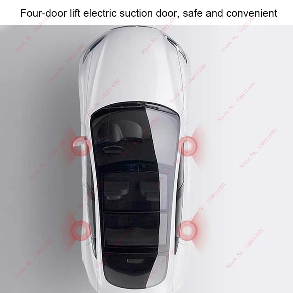 Smart Electric Suction Door Lock for Tesla Model 3 Y Car Accessories Super Silence Anti Pinch Automatic Soft Close Vehicle Door