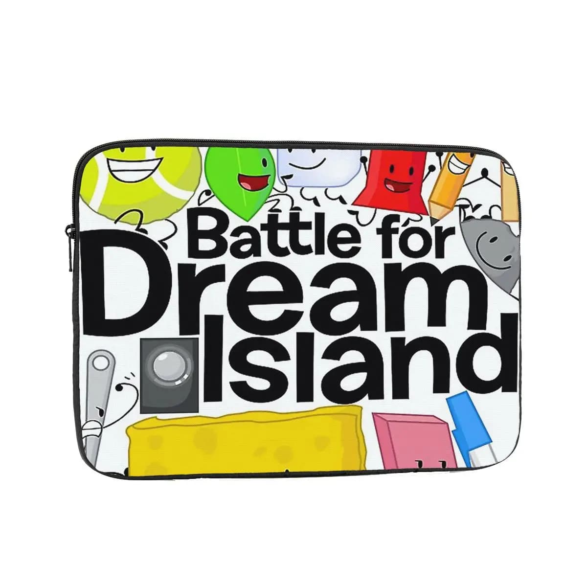 BFDI Poster Custodia protettiva bianca per laptop Borsa per notebook da 10 12 13 15 17 pollici Custodia antiurto per tablet