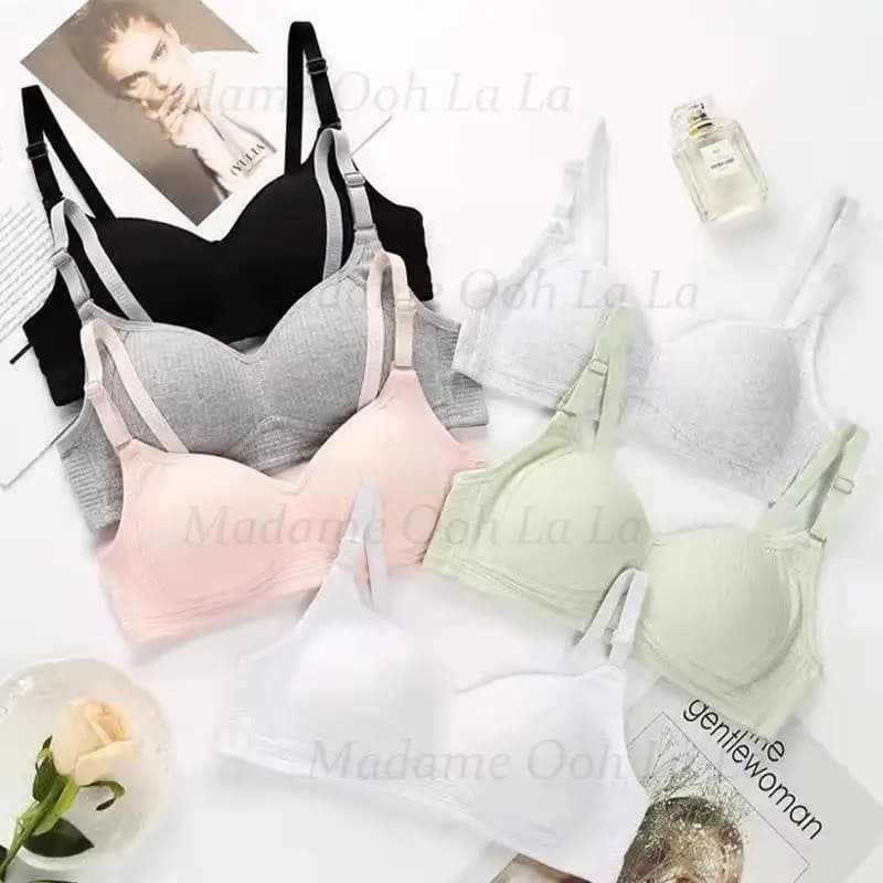 Girls Brassiere Underwear Cotton Kids Bra Dot Design Adolescente Girls Training Bras Breathable Teenage Girl Tops Crop