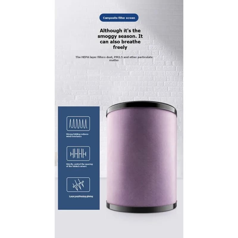 【NUOVISSIMO】Cartuccia filtrante per purificatore d'aria Huawei Smartselection 720 modelli 3S/KJ500F-E500A/KJ500F-E500B/KJ520F-E520