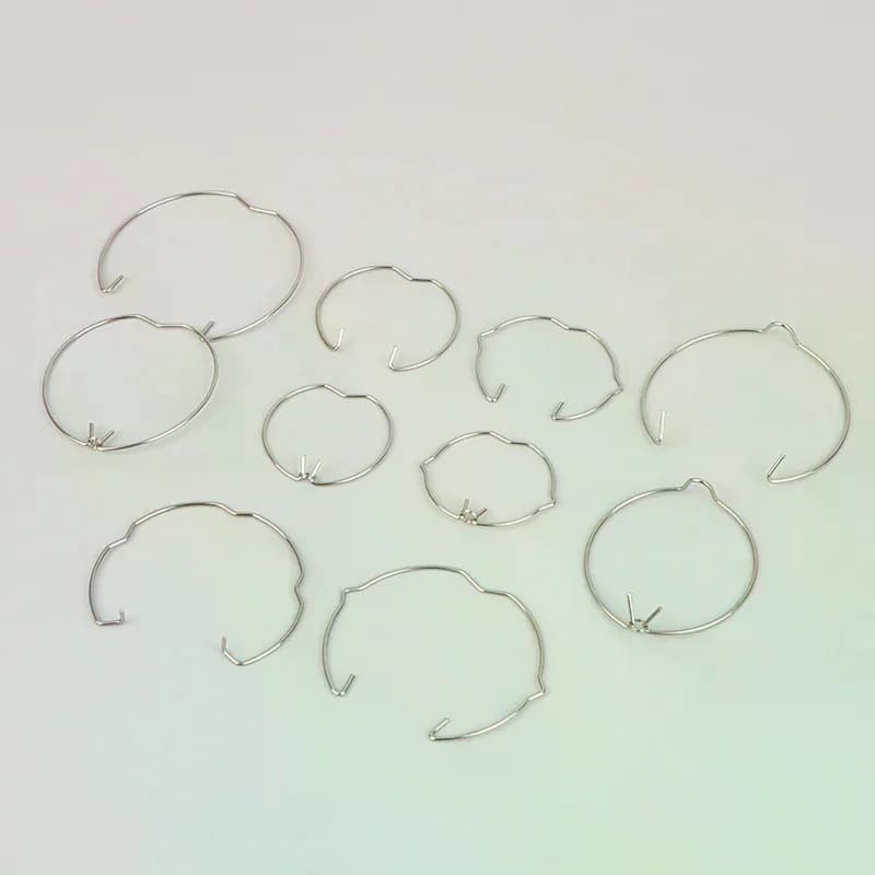 【Nuovo】 10 pezzi MR11 MR16 Staffa per tazza leggera Anello per scheda Fibbia di fissaggio Accessori per l'illuminazione