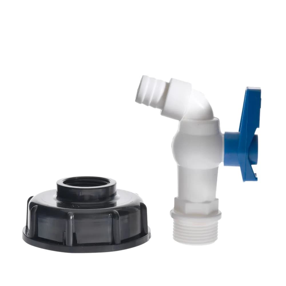 1SET Plastic 3/4''' female to female garden pipe adapter Two-way connector for irrigation pipe fittings