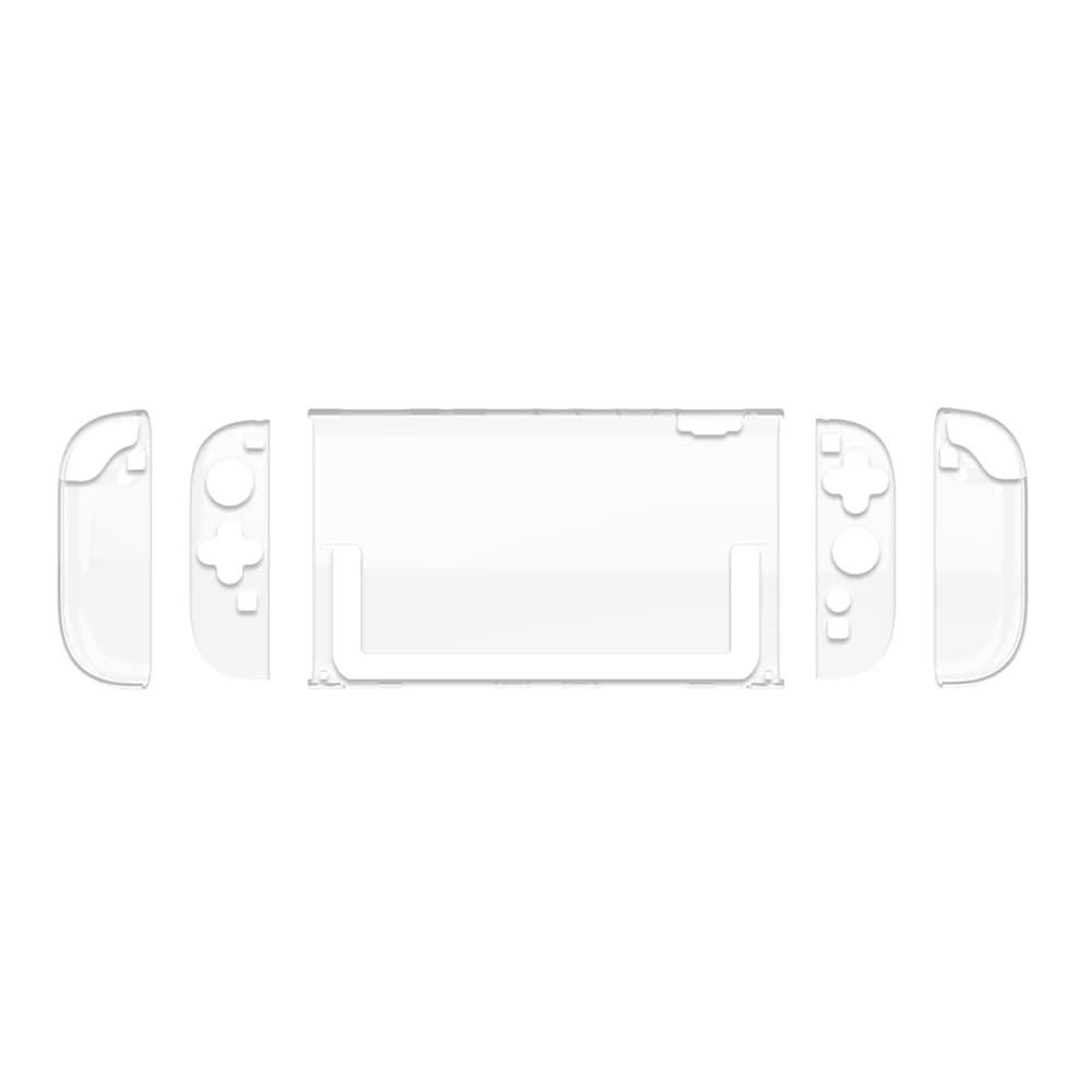 Custodia Trasparente Rimovibile per Nintendo Switch 2, Protezione Antiurto, Cover Protettiva Chiara, Accessori per Giochi