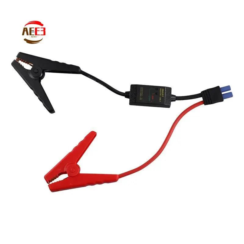 AEE3-12V 200A-500A Cavo booster intelligente Connettore EC5 intelligente Auto Camion Salto di emergenza Avviatore Morsetti a coccodrillo Clip