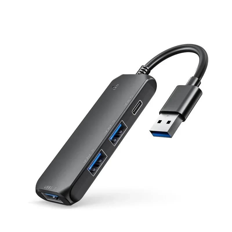 Cavo USB a 4 porte Splitter di ricarica per hub Splitter PD di ricarica per computer Ultrabook Docking station di tipo C HUB MAC BOOK