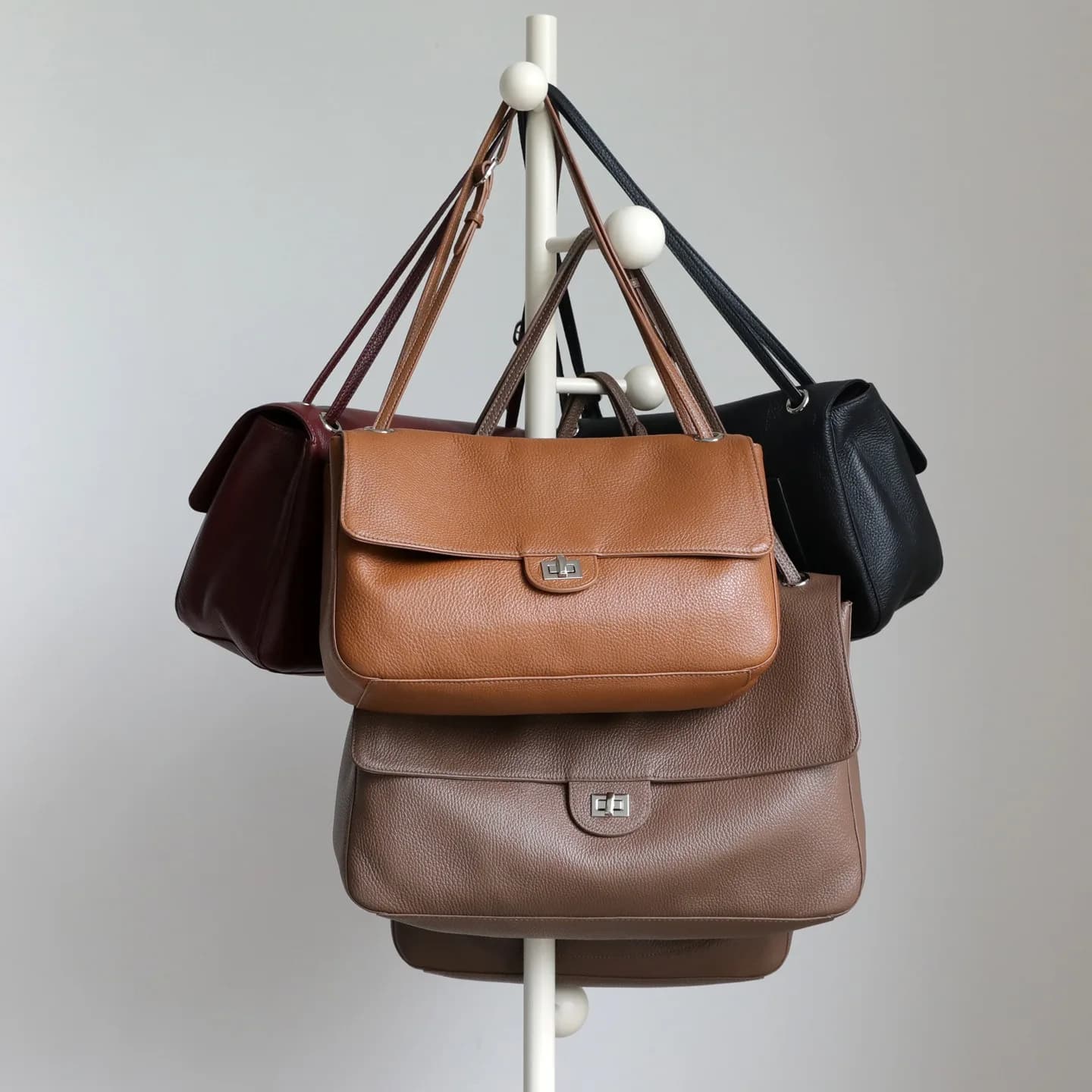 2026 Luxury Design Genuine Leather Crossbody Bag, High-End Underarm Shoulder Tote for Women, Large Capacity Commuter Purse