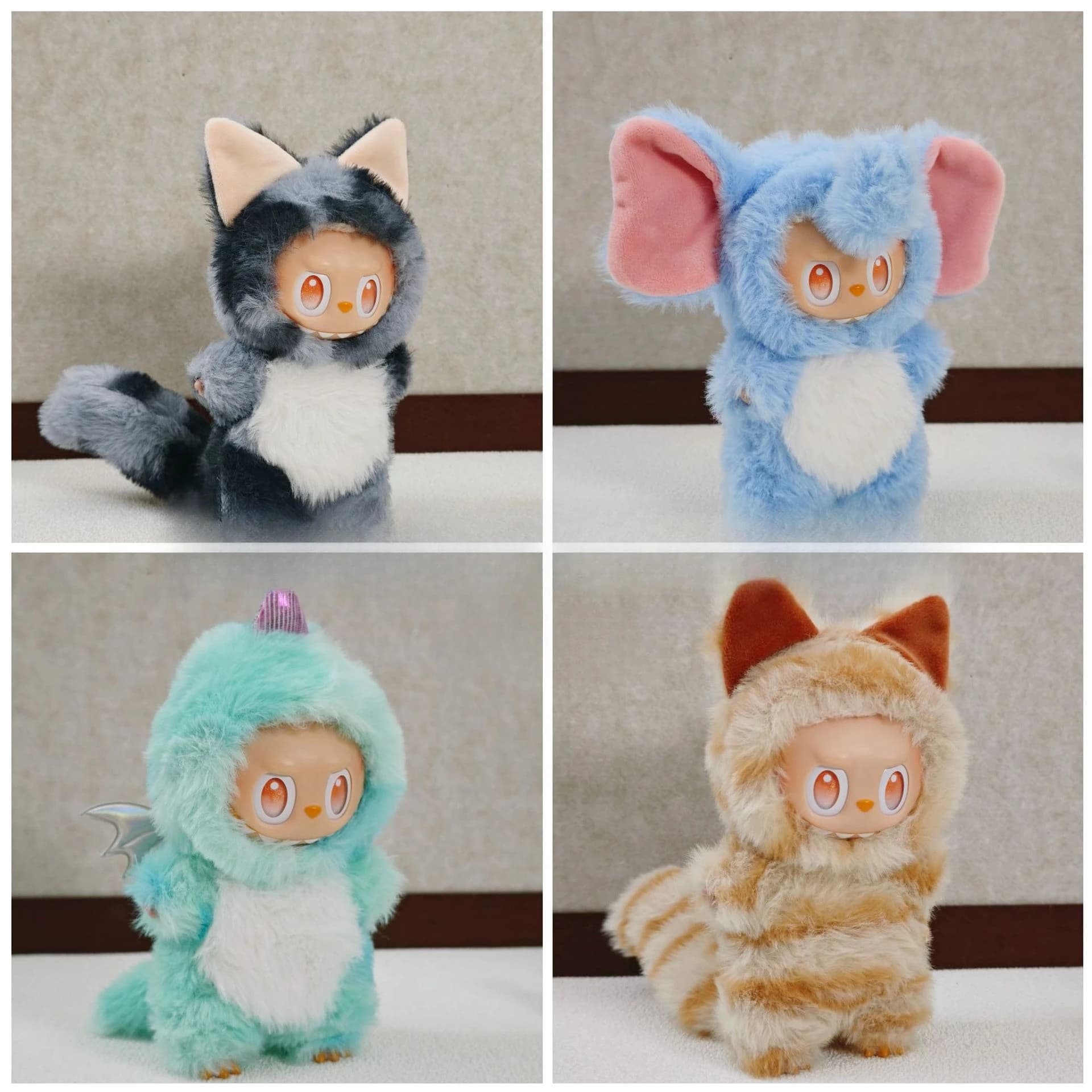 Abbigliamento per animali Vestire Set casual Gonna Vestiti di peluche Vestiti per bambini 17 cm Bambola carina Vestire Abito Giocattoli di peluche Vestiti di peluche Acce