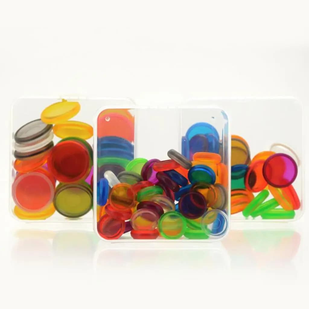 Notebook Disc Binding Plastic Rings Mushroom Hole DIY Accessories 24mm 28mm for Planner Refill and Expansion