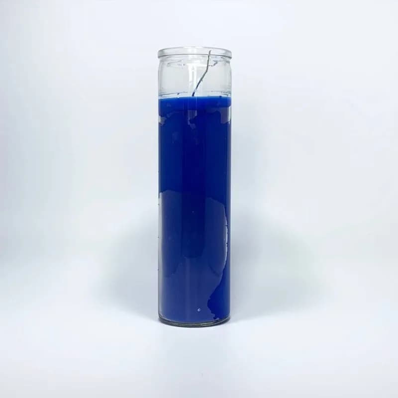 Jar Candle Blue 11.3oz - Continental Candle