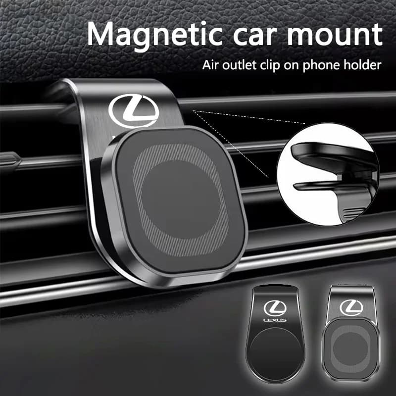 Magnetic Car Phone Holder Air Vent Mount GPS Support Bracket For Lexus RX330 IS250 Ct200h ES300h RX350 IS300h NX300h RX400h UX