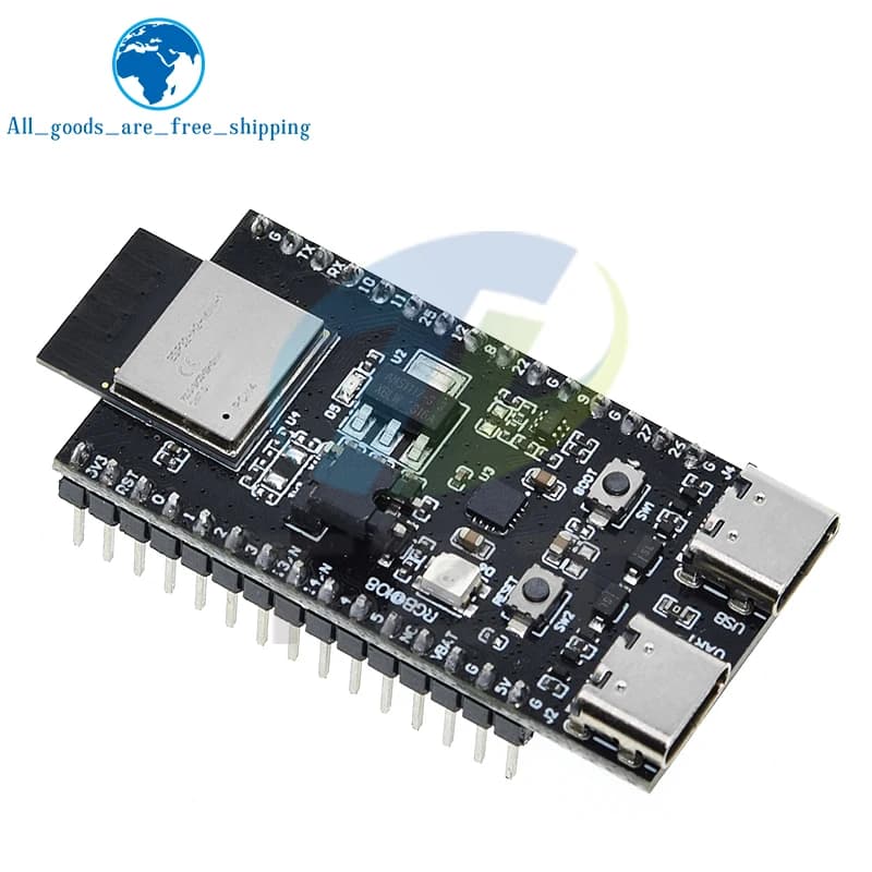 TZT ESP32-H2-DevKitM WiFi + Bluetooth H2 Series Threading/Zigbee/BLE ESP32-H2 ESP32-H2-DevKitM-1-N4 ESP32-H2-MINI-1 For Arduino
