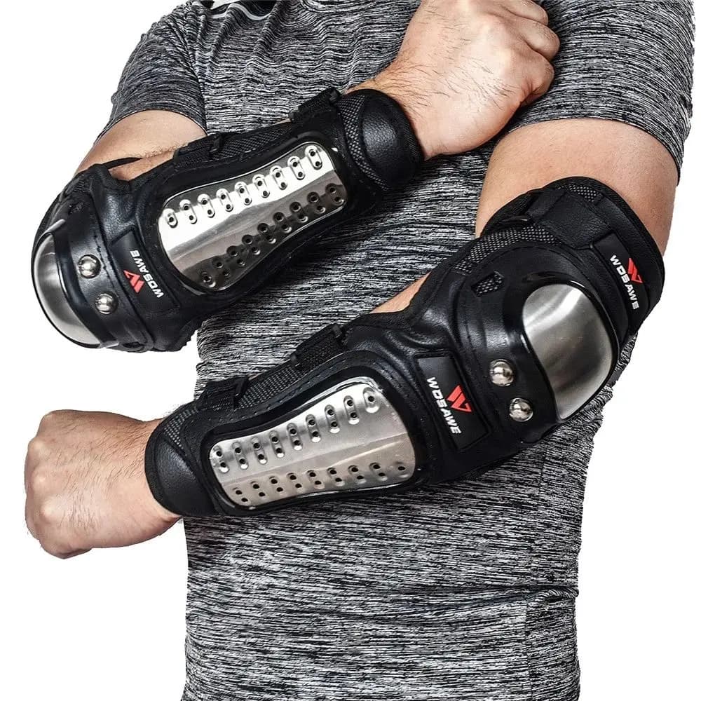 Ginocchiera per moto Motocross Snowboard Racing Sci Brace Roller Protezione per il corpo Gomitiere Equipaggiamento protettivo per moto 2025