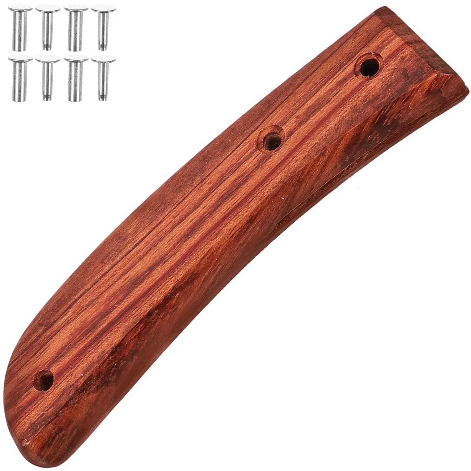 Natural Wood Spare Parts for Kitchen Knives, Well Polished, Simple Structure, Robust Handle and Easy to Use