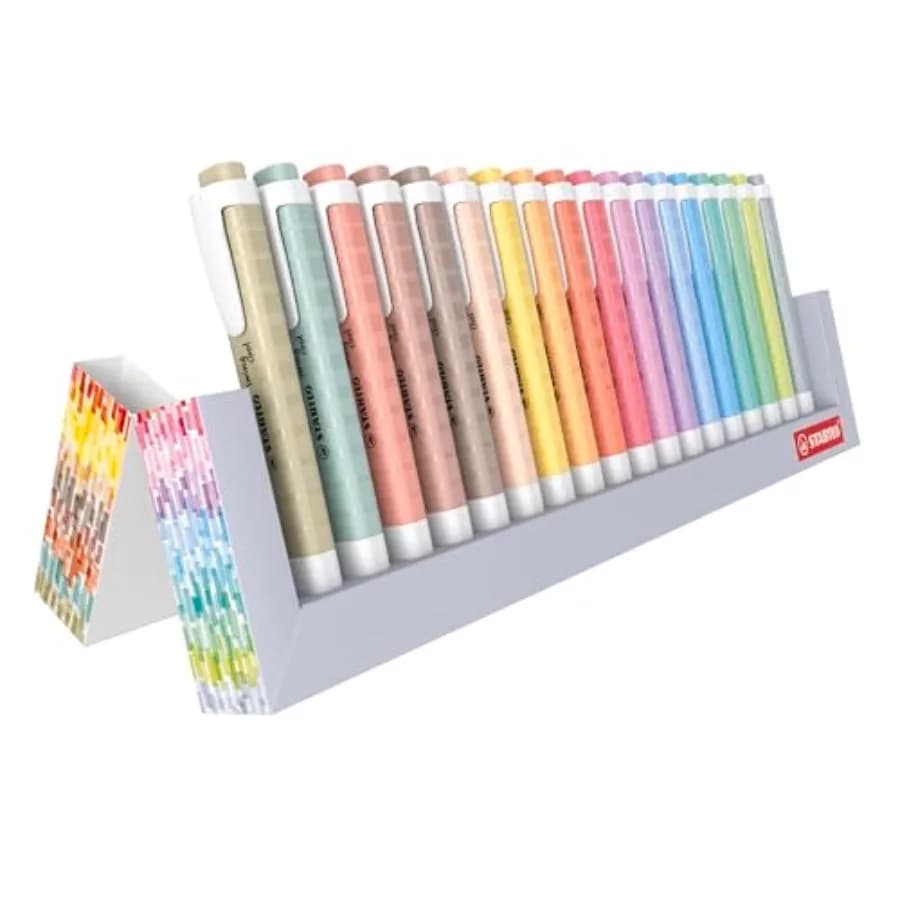 swing cool NatureCOLORS - Evidenziatore - con 10 colori pastello e 8 NatureCOLORS