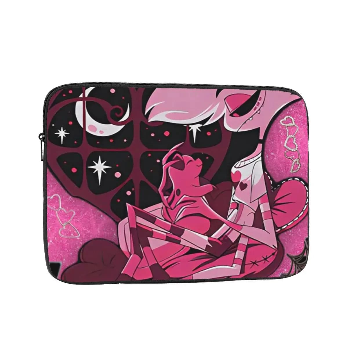 Angel Dust Hazbins Notebook Laptop Bag Case Pouch 10 12 13 15 17 Inch Notebook Sleeve Cover Bag Tablet Shockproof Case Bag