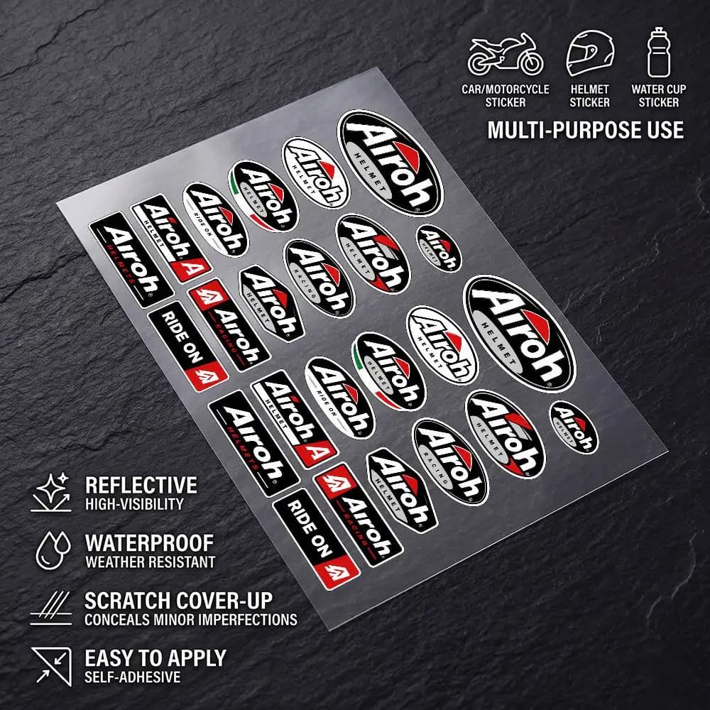 A-iroh Fashion Universal Scratch Resist Reflective Stickers For Auto Motorcycle Helmet Mug Refrigerator