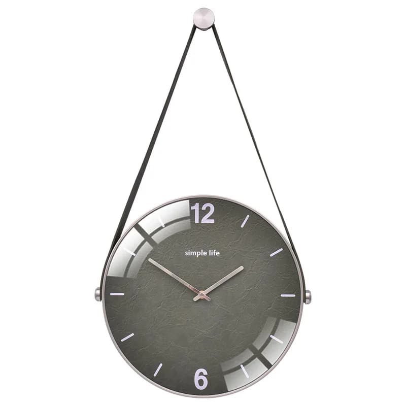 Wall clock for simple Nordic creative living room Light luxury fashionable hanging watch Modern wall clock for home decoration
