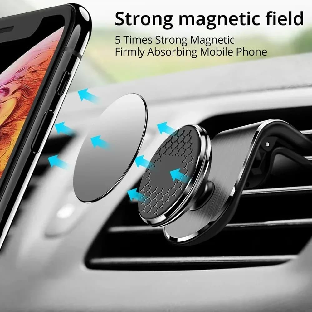 Universal Phone Holder Clip Car Air Vent Magnetic Mount Holder Bracket for Cell Phone GPS Suporte Celular Automobile Cradles