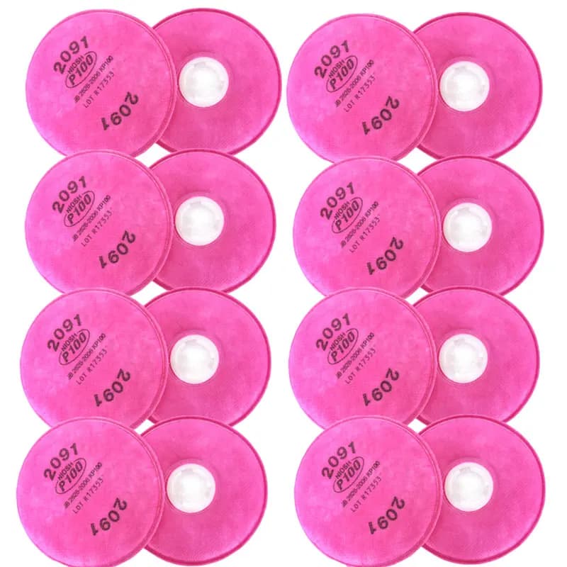 Accessorio maschera antipolvereCarpenter Painting Spray Industria 2091/2097 Filtro antiparticolato P100 per respiratore serie 3m 6200 6800 7502