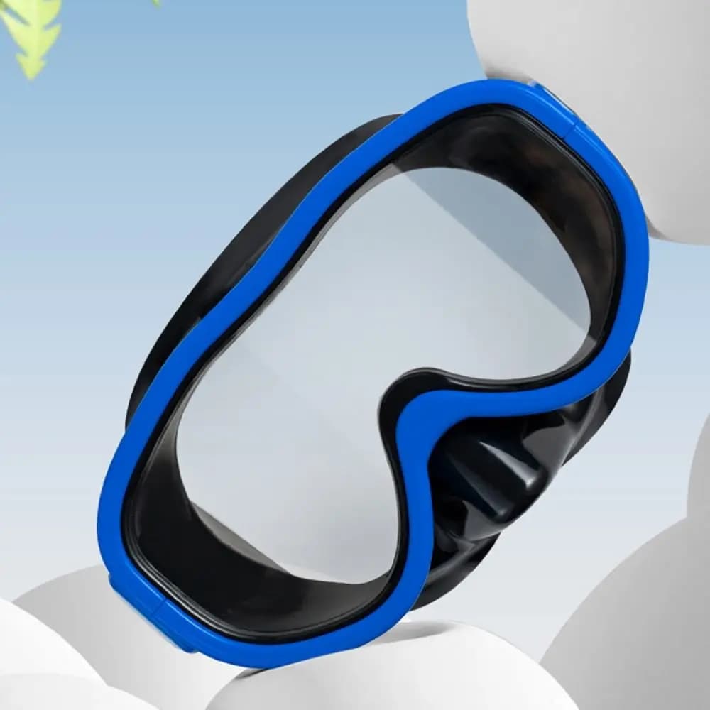 Eyewear Snorkel Set Anti-fog UV Protection Swimming Goggles No Leaking Waterproof Snorkeling Goggles Children/