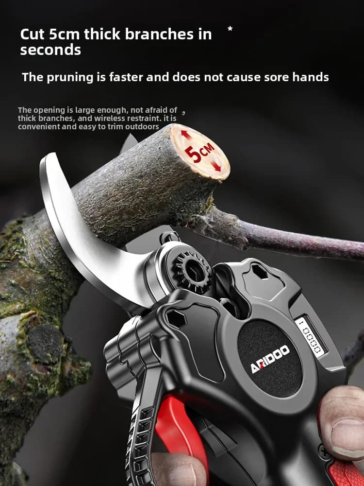 Electric pruning shears rechargeable garden shears to cut branches special pruning shears with lithium battery