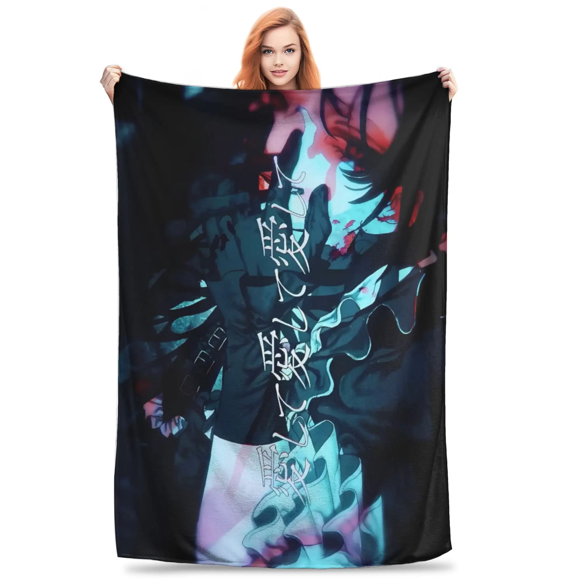 Ado WORLD TOUR 2025 Hibana Super Warm Blankets Students Plush Throw Blanket Fluffy Outdoor Flannel Bedspread Sofa Bed Cover