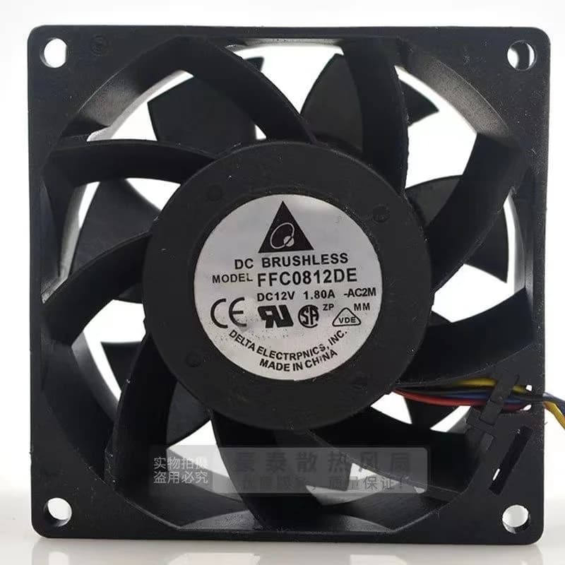 8038 Ventola per server ad alto volume d'aria 8CM/ 12v 1.35a 3.3a 4.9a