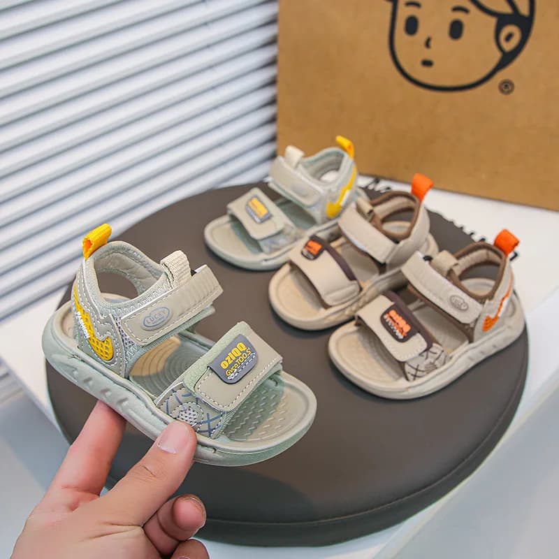 2026 New Arrivals Boys and Girls Sandals Children's Shoes Comfortable Soft Sole Summer Baby Shoes Beach Shoes Leisure Outdoor