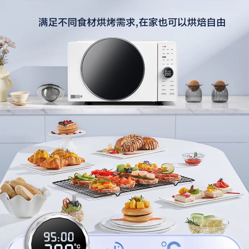Microwave oven frequency conversion 25L micro-coating and frying machine electric oven DR