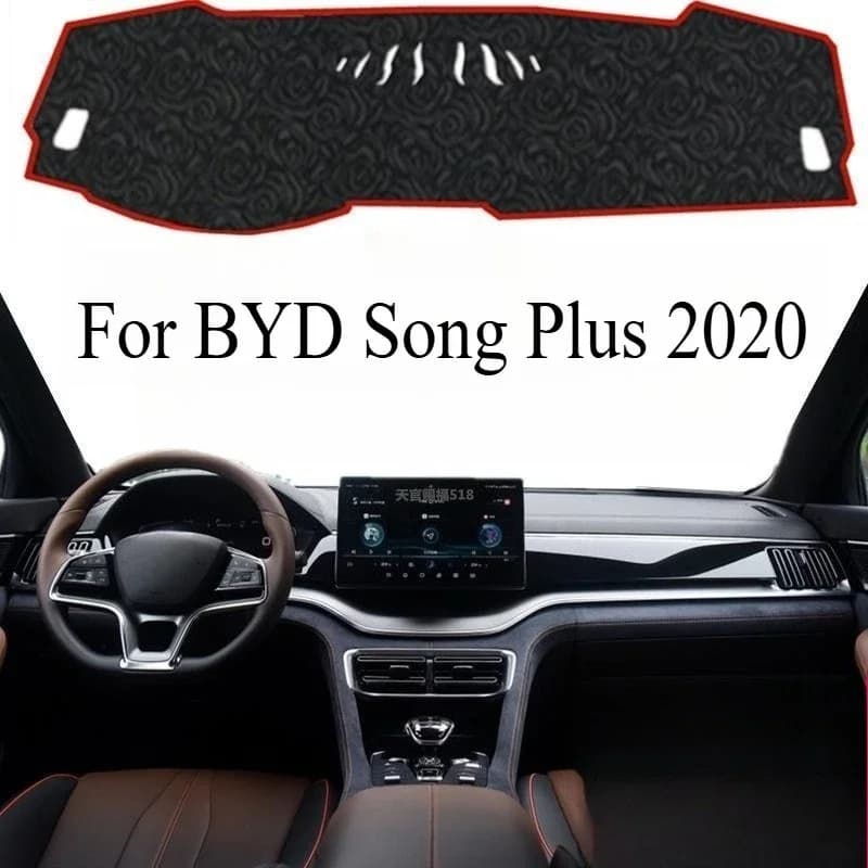 Pannello strumenti di controllo centrale Tappetino scuro per BYD Song Plus 2020 Banco da lavoro anteriore Protezione solare e tappetino oscurante Accessori auto strumento