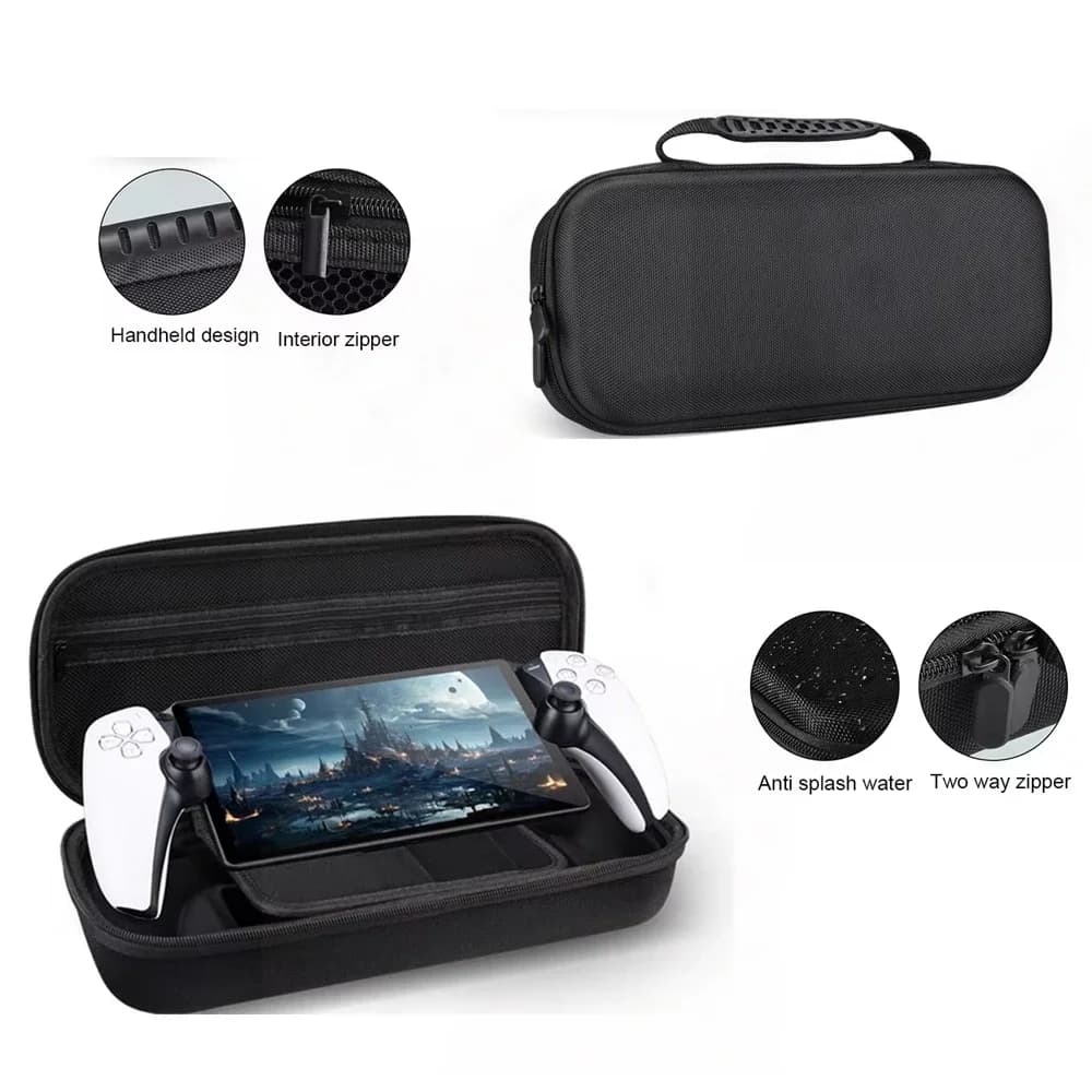 EVA Hard Portable Bag Case For PS5 Portal Handheld Game Console Accessories Carry Storage Bag For Sony PlayStation 5 Portal