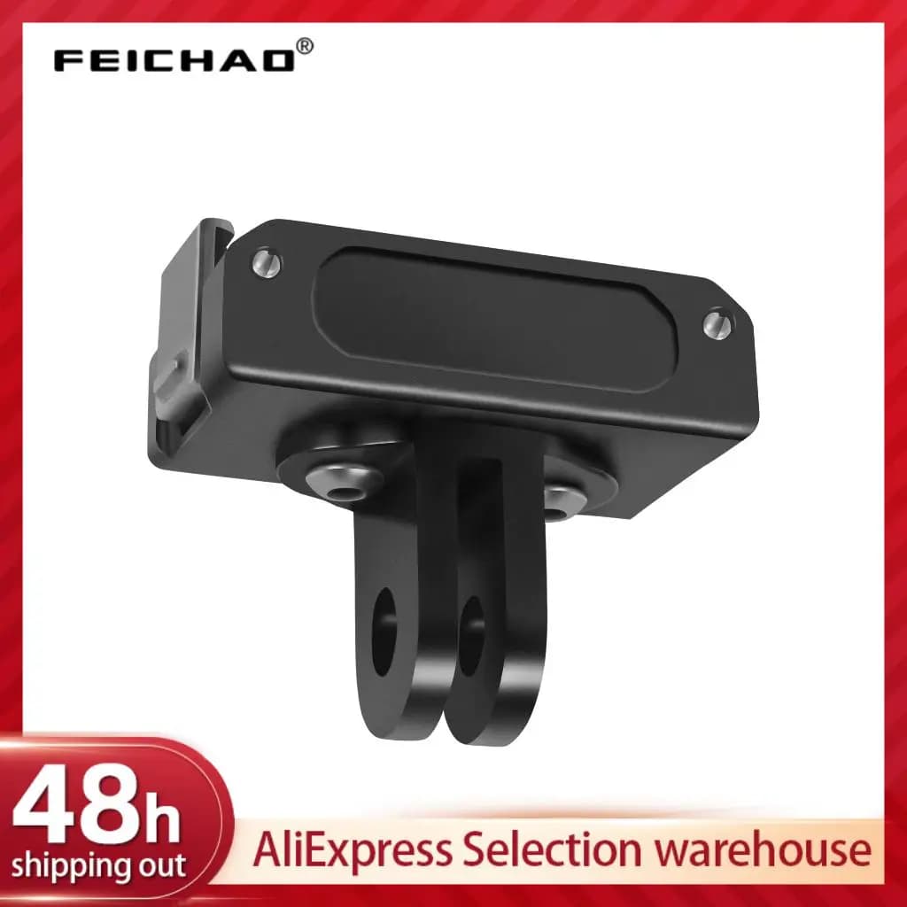 Magnetic charging base Bracket adapter folding tripod extension support for DJI OSMO 360 ACTION 3 4 5pro Video support Vlog for camera