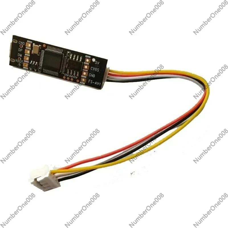 Scheda di acquisizione video da CVBS a USB, adattatore da telecamera analogica a telefono/PC per fotografia aerea, monitoraggio subacqueo, ispezione di tubazioni