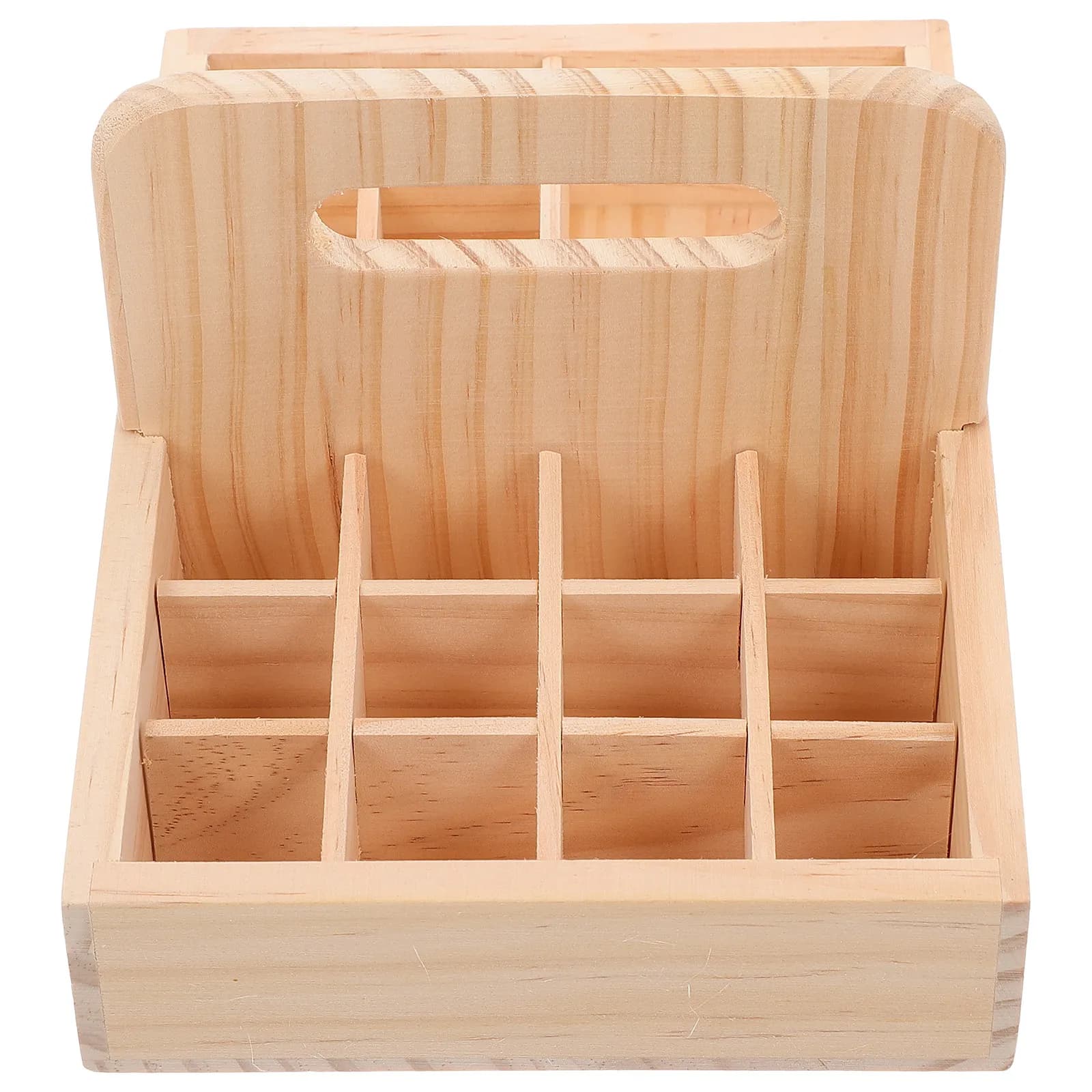 1 pcs Oil Diffuser Home Essential Aromatherapy Halloween Christmas New Year Bottle Storage Box Bottle Display Holder Wood