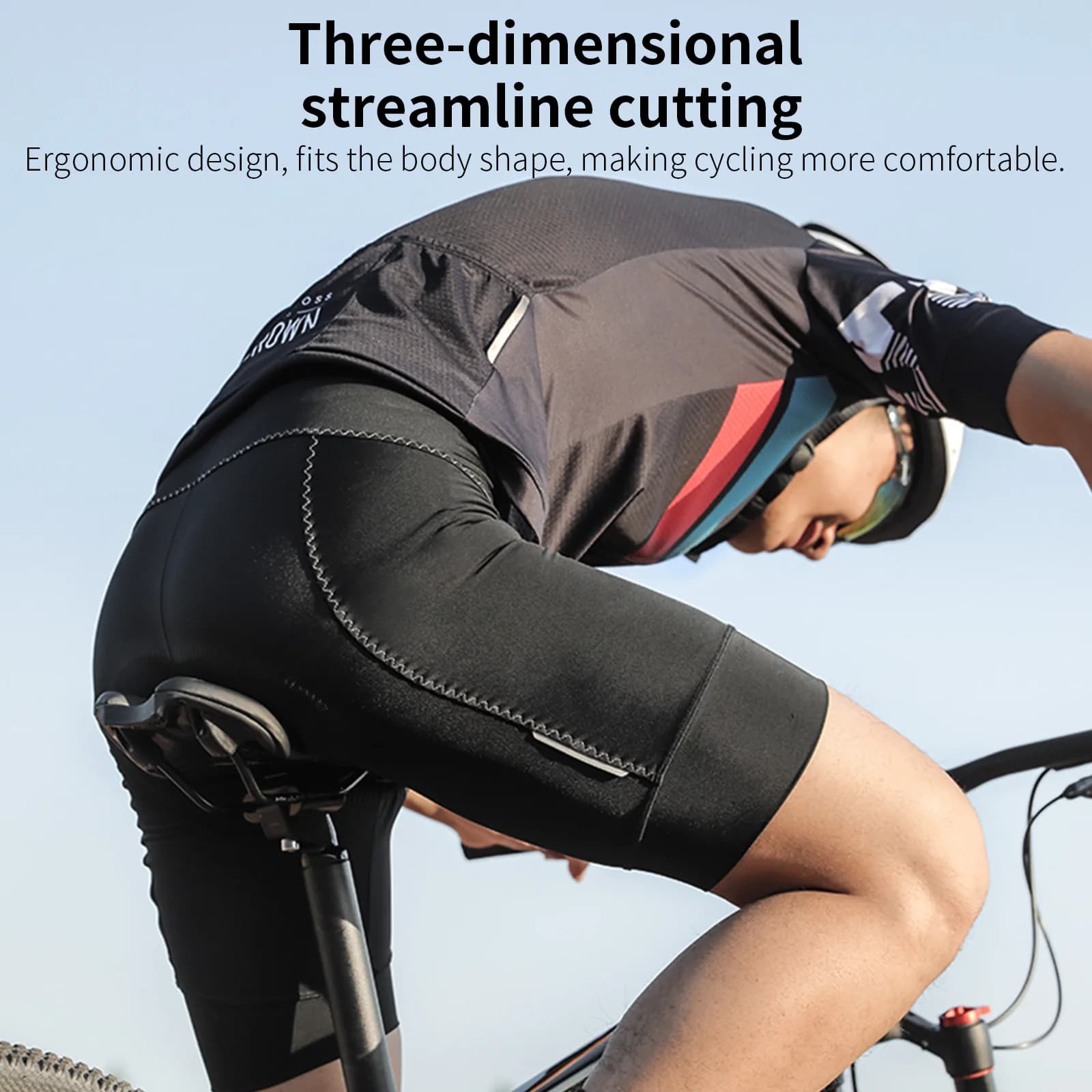 Pantaloncini da ciclismo TOSUOD imbottiti, ammortizzanti, comodi, ad alta elasticità, per uomo e donna, abbigliamento sportivo da ciclismo