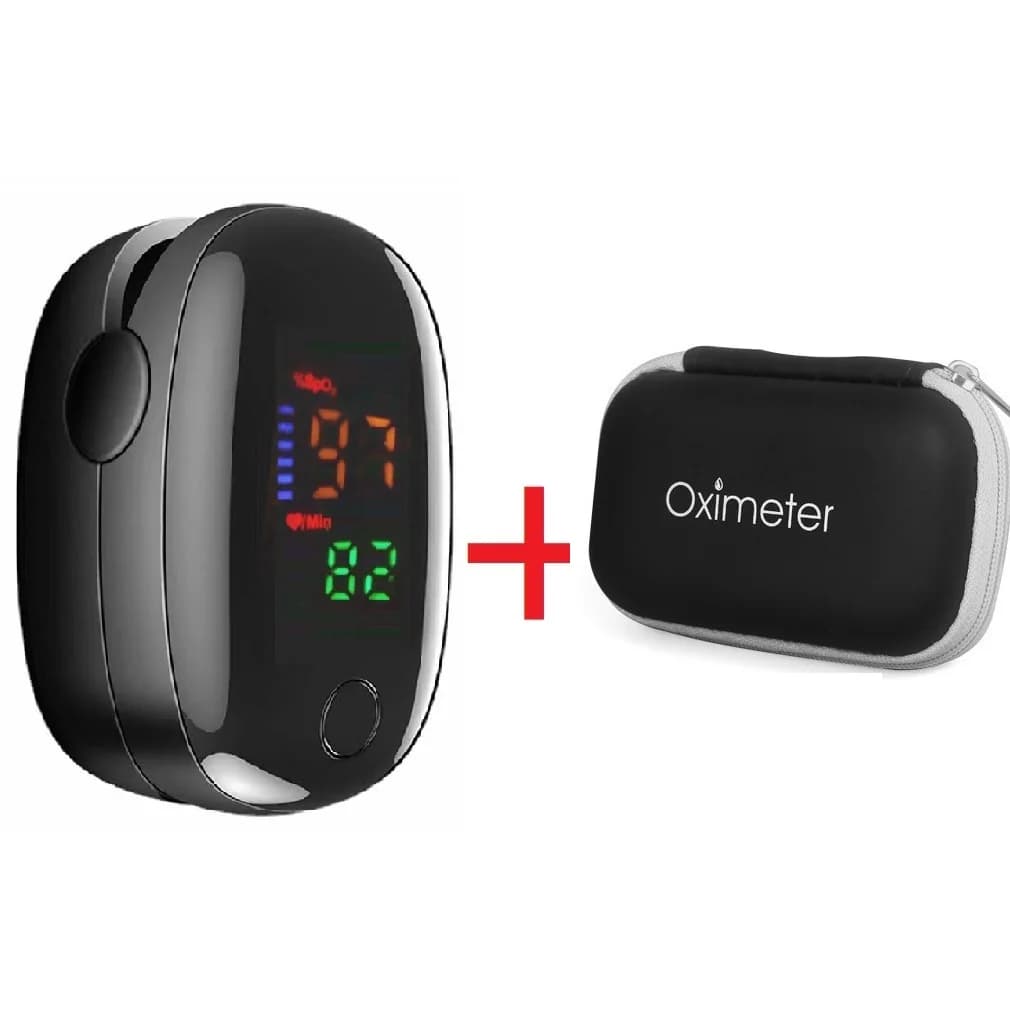1 pc. Digital Die Oximeter with OLED Display for Family, Oxygen Meter in Blood, Diagnostic Health Monitor