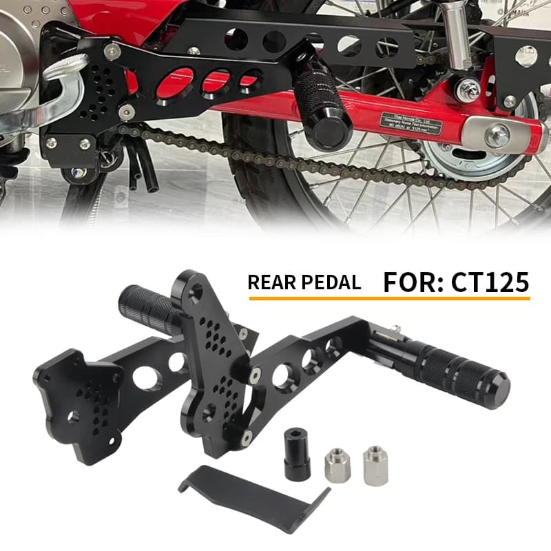 Per Honda CT 125 CT125 Trail 125 Hunter Cub 2021-2024 Moto di Alluminio di CNC Accessori Pedale Passeggero Pedane Peg