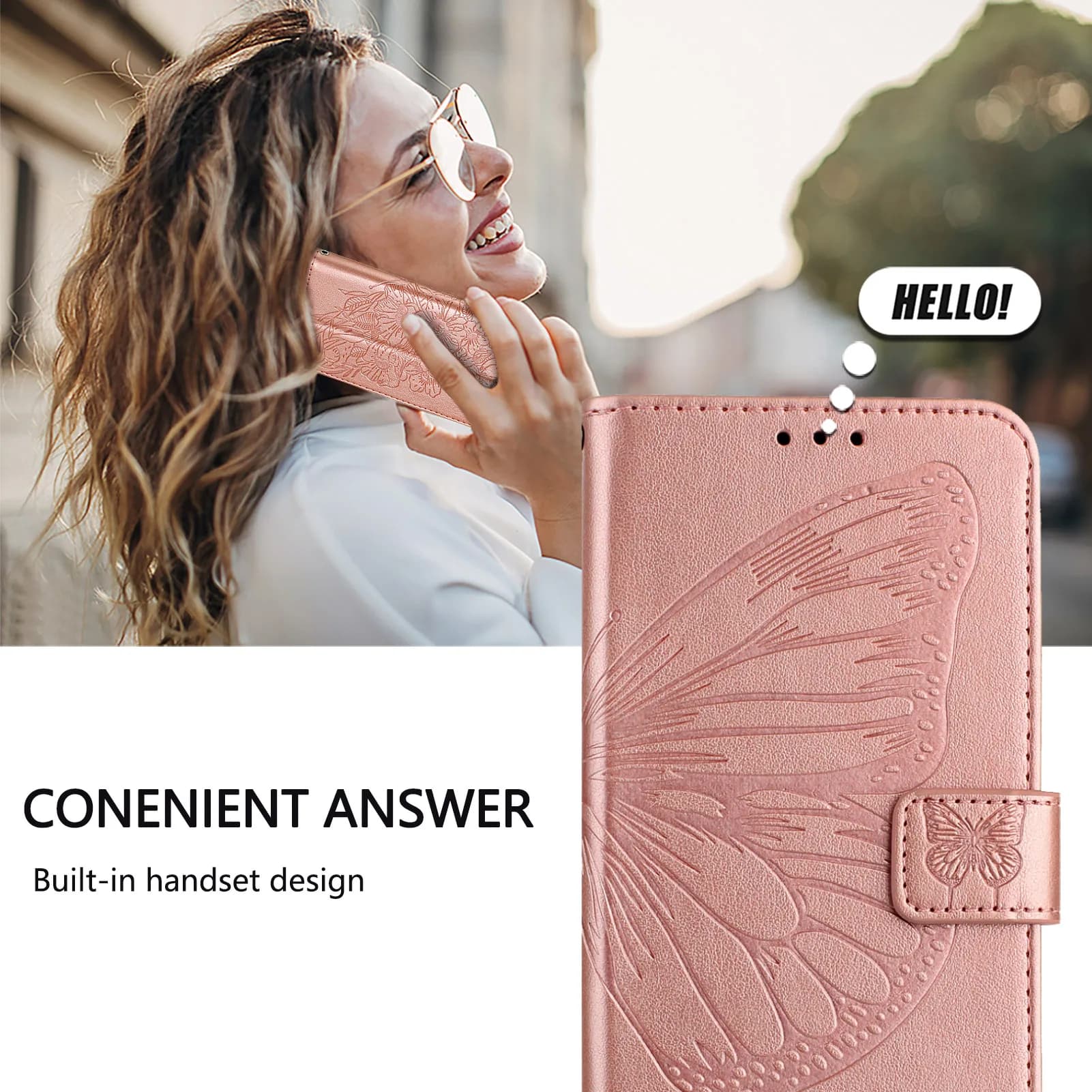 Custodia con slot per schede di vibrazione per Poco C3 C31 C40 C50 C51 C55 C61 C65 C75 X3 X4 X5 X6 X7 GT Neo NFC Pro 4G 5G Fiore Farfalla Copertina del libro