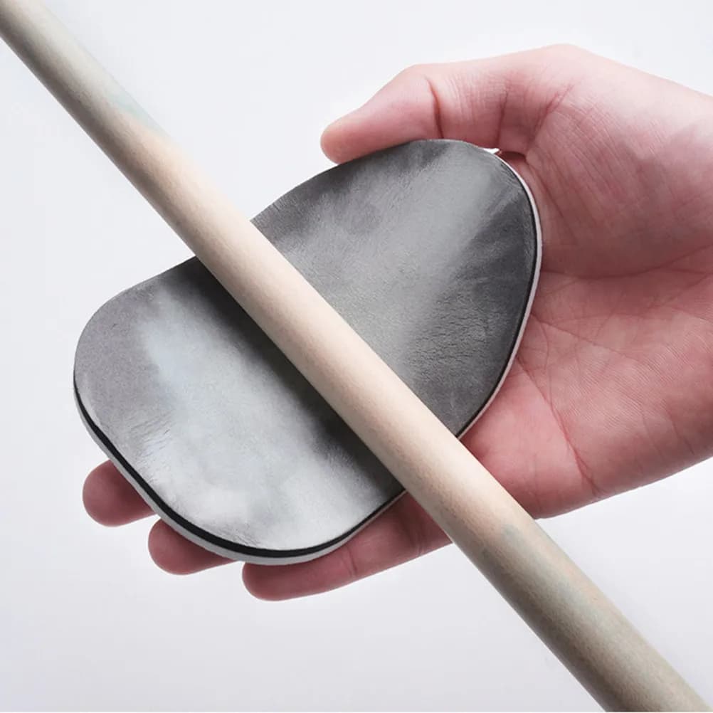 Pad per Lucidatura Stecche da Biliardo, Spugna Morbida Resistente all'Usura, Pulitore Professionale per Stecche da Snooker