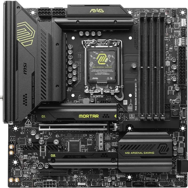 MSI MAG B860M MORTAR WIFI gioco per computer desktop scheda principale e-sport