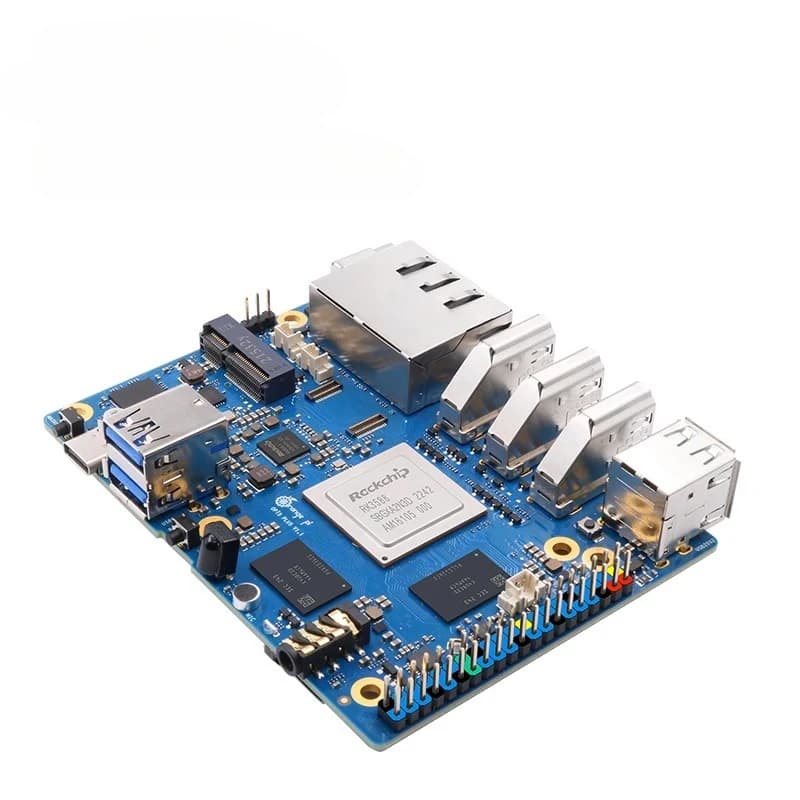 Orange Pi 5 Plus: Scheda di Sviluppo con RAM, Computer a Scheda Singola RK3588, Modulo PCIe, Wi-Fi e Bluetooth Esterni, SSD M.2.0