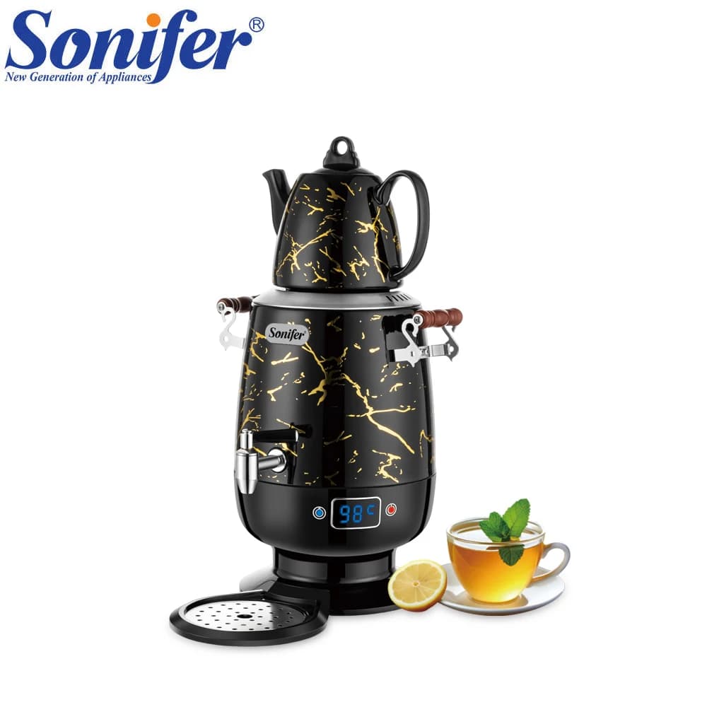 Sonifer 5L Electric Samovar Stainless Steel Electric Kettle Samovar Tea Thermo Pot SF2088