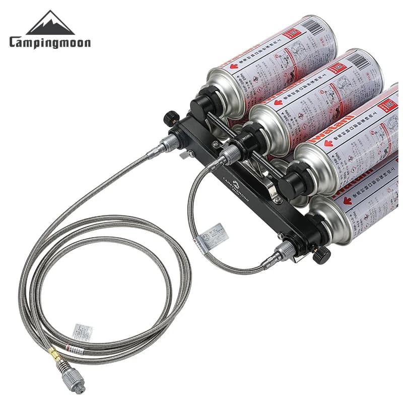 Z17-2M extended 2-meter outdoor camping flat gas high-pressure gas tank stove head gas connection extension pipe