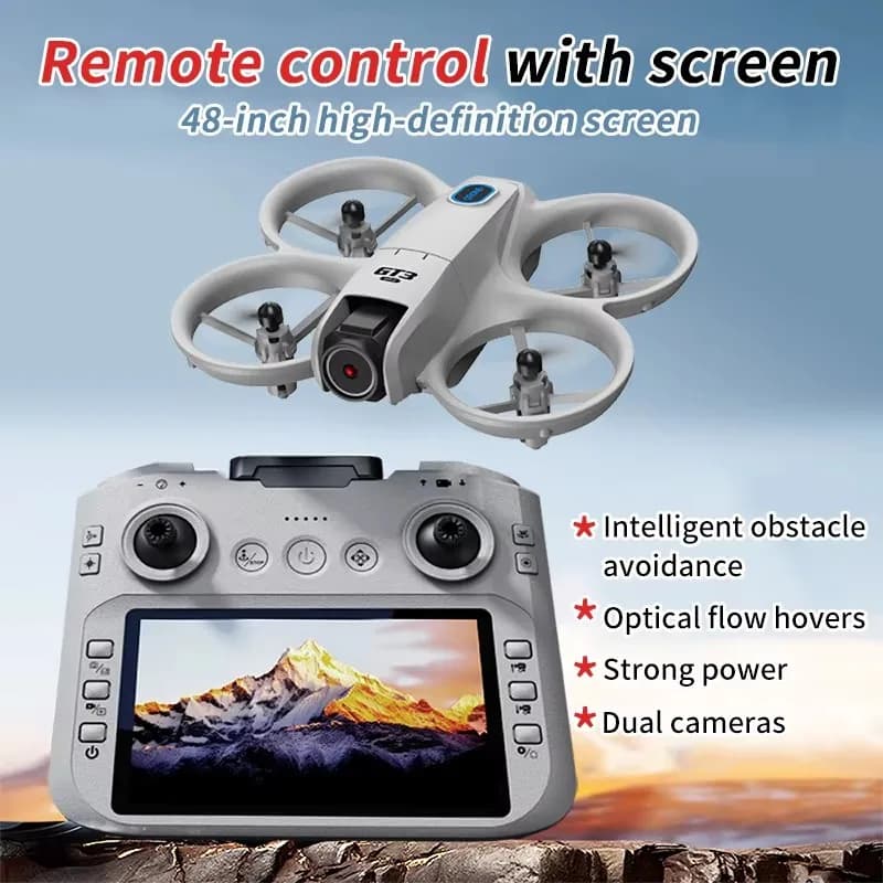 Nuovo Drone GT3 Max 2026 8K 5G GPS Professionale per Fotografia Aerea HD, Aeromobile Telecomandato con Doppia Fotocamera HD, Quadricottero Giocattolo UAV