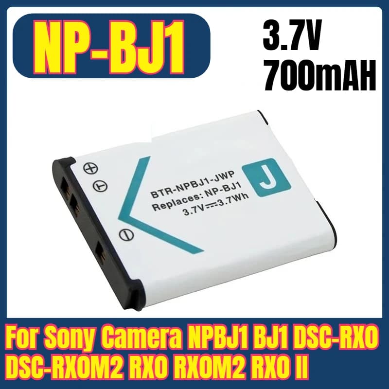 Batteria per fotocamera NP-BJ1 per fotocamera Sony NPBJ1 BJ1 DSC-RX0 DSC-RX0M2 RX0 RX0M2 RX0 II